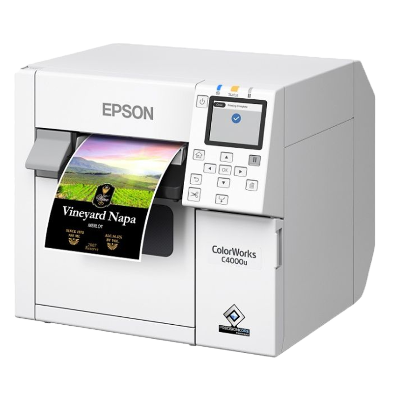Epson ColorWorks C4000e Modèles Gloss (BK) ou Mat (MK)