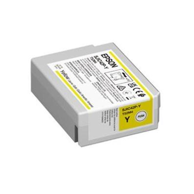 Cartouches Epson Cw-C4000, Jaune (SJIC42P-Y) -[C13T52M440]-