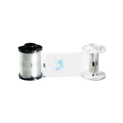 HID FARGO, film protecteur transparent hologramme "Orbit", 500 images -[84501]-