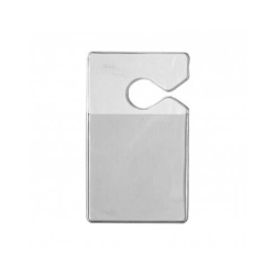 Porte-badge véhicule avec accroche rétroviseur - IDS73 (lot de 100) -[1451100]-