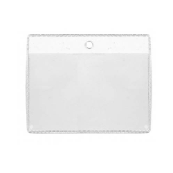 Porte-badge - badge 105 x 70 mm - perforation ronde - IDS 31.1 (lot de 100) -[1453020]-
