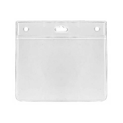 Porte-bagde pour badge 98 x 67 mm - horizontal - IDS37H (lot de 100) -[1453168]-