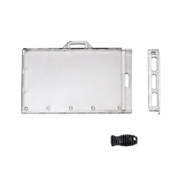Porte-badge à glissière pour usage Horizontal et vertical - IDS76 (lot de 100) -[1454230]-