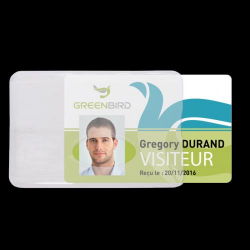 Etui-carte biodégradable 100% origine végétale (lot de 100) -[1454241]-
