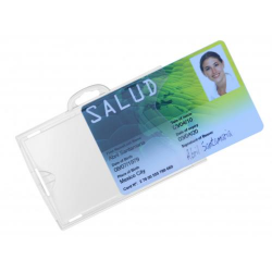 Porte-badge transparent IDX 110 - horizontal (lot de 100) -[1454251]-