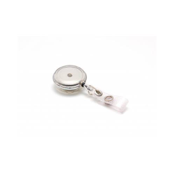 Enrouleur rotatif attache badge avec cercle métal - IDS950