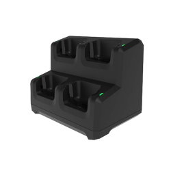 Zebra, Puit de charge 4 emplacements vérrouillable EC50/55 -[CRD-EC5X-4SCOL-01]-