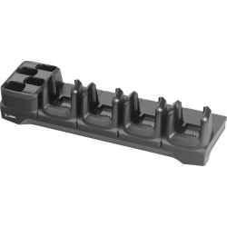 Zebra, Puit de charge / communication 4 emplacements plus 4 batteries MC3X00 -[CRD-MC33-4SE4BC-01]-