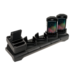 Zebra, Chargeur, 4 emplacements, Royaume-Uni TC7X -[CRD-TC7X-5C4B-UK1]-