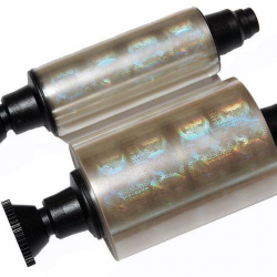 Evolis, ruban vernis hologramme genuine globes 350 impressions -[R4002]-