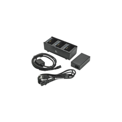 Zebra, Station de chargement de batterie, 3 emplacements, (UK), pour ZQ600, ZQ500, QLn -[SAC-MPP-3BCHGUK1-01]-