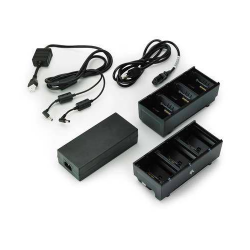 Zebra, Station de chargement batterie double, 6 batteries, (UK), pour QL-, QLn, P4T-, ZQ5-Serie, ZQ600 -[SAC-MPP-6BCHUK1-01]-