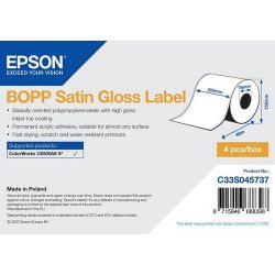 epson etiquettes polypropylène satin gloss pour cw c6500, 203mmx68m